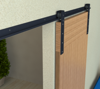 TRACK SYSTEM FOR BARN DOORS